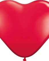 Ballon hart rood