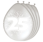 Ballon 25 jaar getrouwd