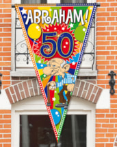 Puntvlag Abraham