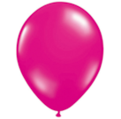 Ballon magenta metallic