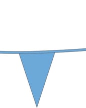 Vlaggenlijn blauw
