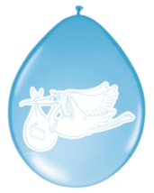 Ballon ooievaar jongen