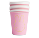 Bekers Nijntje baby Roze 8st