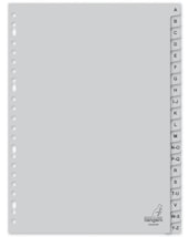 Tabbladen A4, 20-delig A-Z