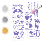 Yliv glitter tatoeages