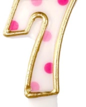 Cijferkaars Roze "7"
