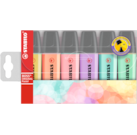 STABILO BOSS ORIGINAL Pastel - Etui 6 kleuren