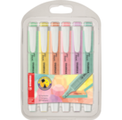 STABILO Swing Cool Pastel Markeerstift - Etui 6 Kleuren