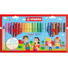 Cappi Viltstiften STABILO - Etui 24 kleuren