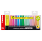 STABILO BOSS ORIGINAL - 15 stuks Deskset 