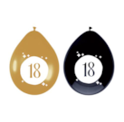 Ballonnen Festive Gold ''18'' 30cm 6st
