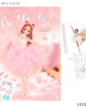 Create your TOPModel kleurboek met stickers BALLET