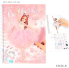 Create your TOPModel kleurboek met stickers BALLET