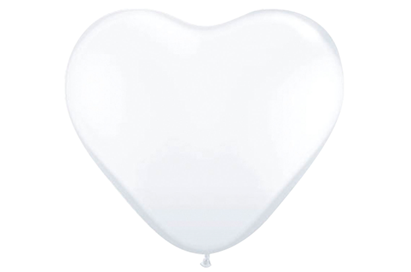 Ballon hart wit