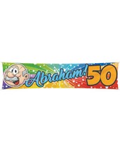 Regenboog Spandoek Abraham